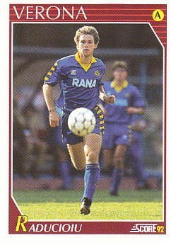Florin Valeriu Raducioiu Verona Score 92 Seria A #264